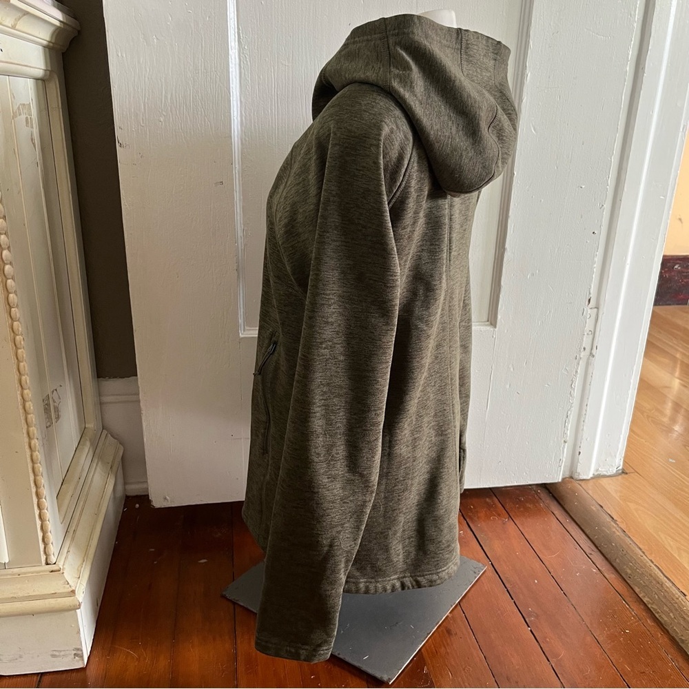 The North Face Canyonlands Full Zip Hoodie Olive Green Heather Size M - Picture 3 of 15